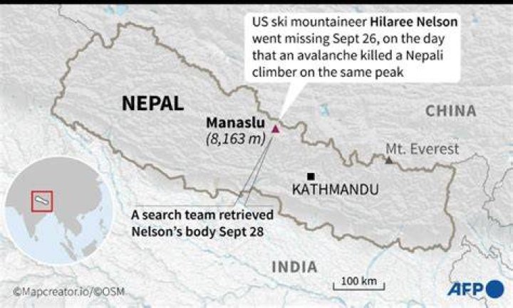 
US Ski Mountaineer Hilaree Nelson Goes Missing On Manaslu Mountain In Nepal 